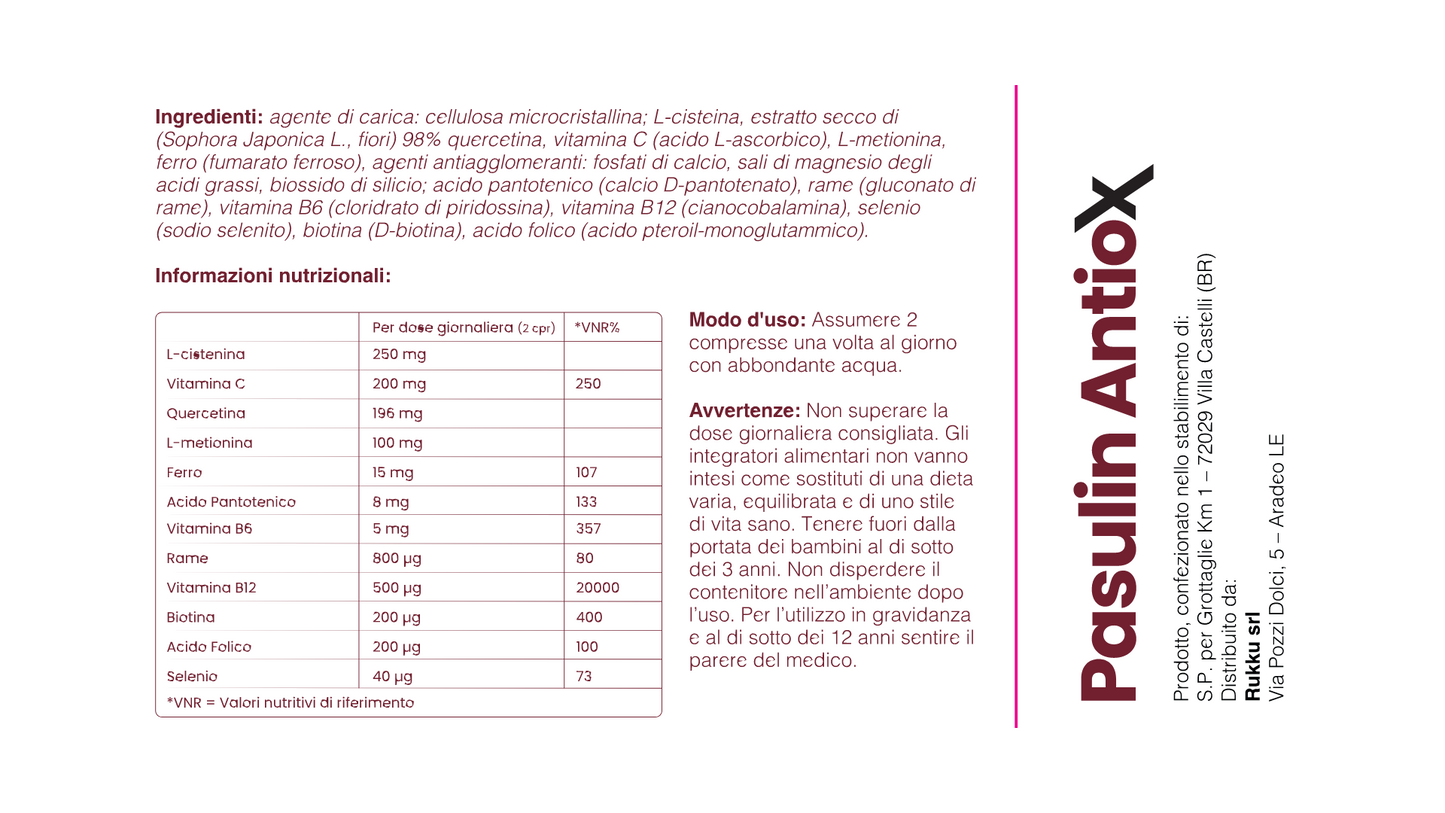 Pasulin Antiox - Suplemento Capilar
