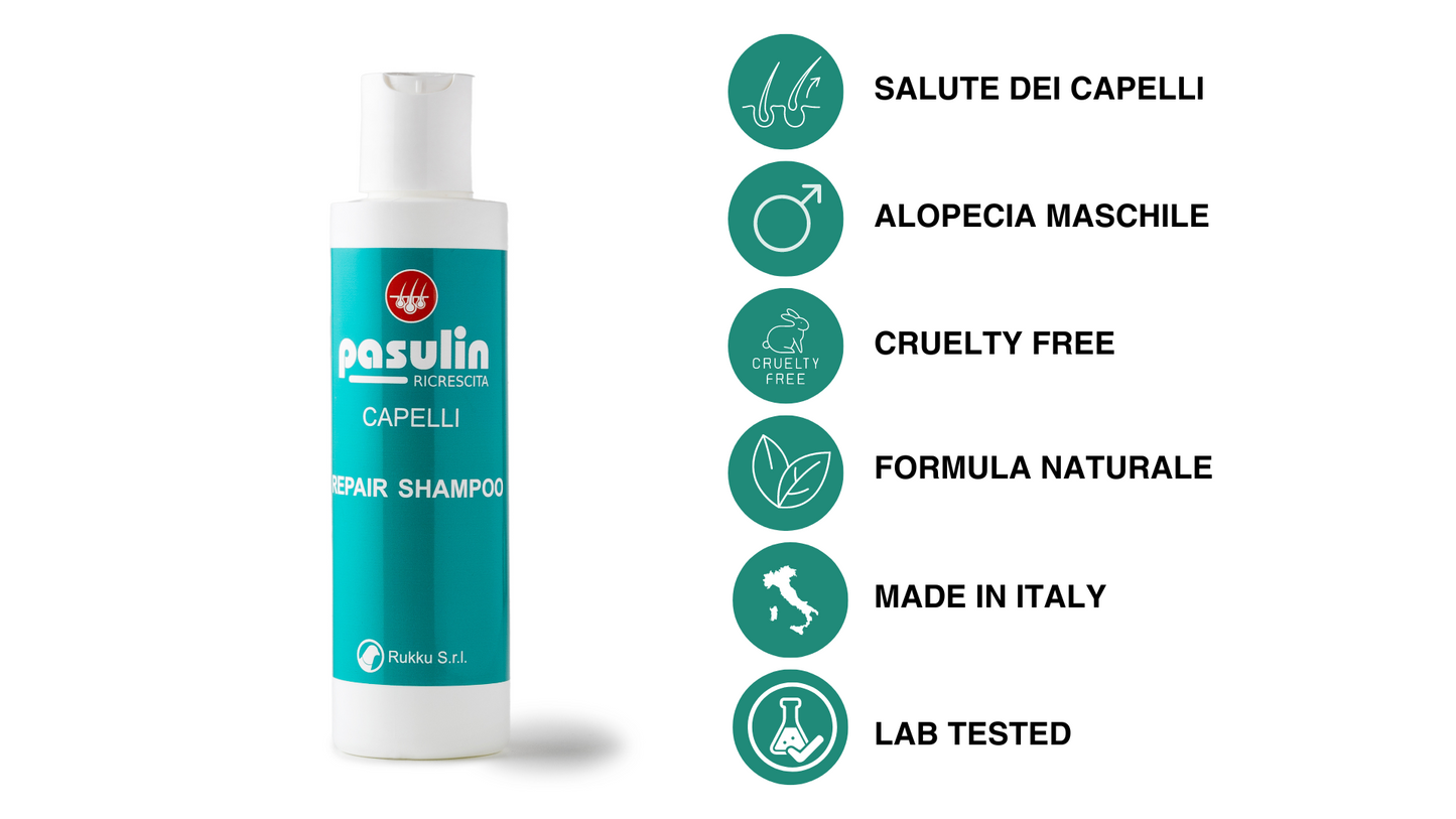 Pasulin Repair Shampoo - Post Trasplante Capilar