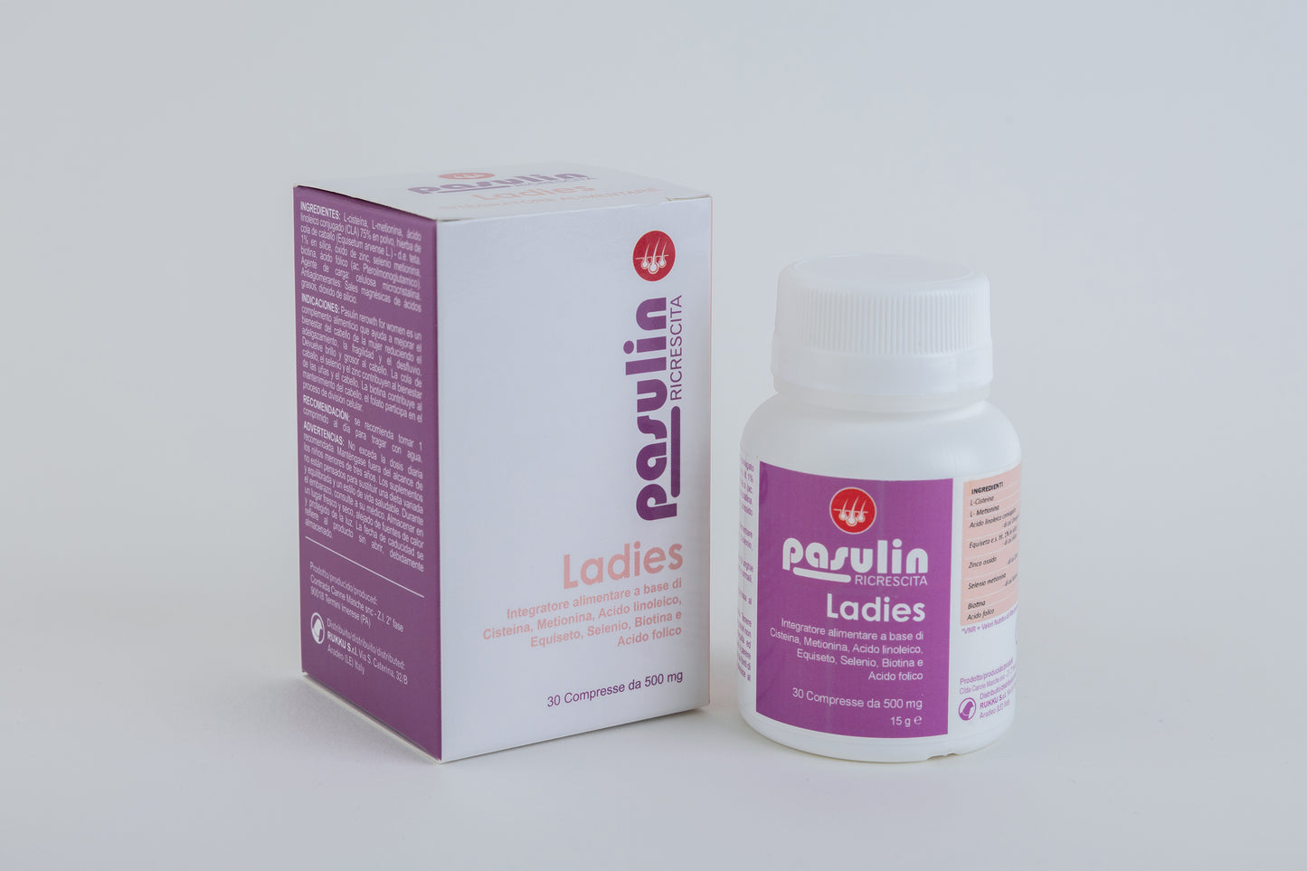 Pasulin Ladies - Suplemento Capilar para Mujeres