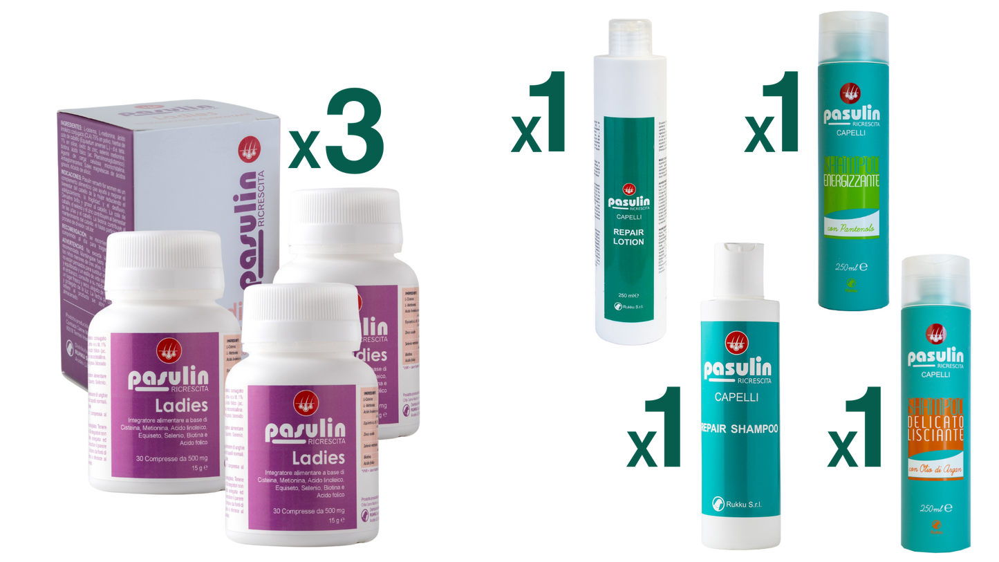 Pasulin KIT LADIES - POST TRASPLANTE DE CABELLO